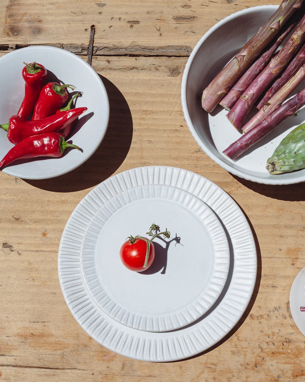 Cloud Lines Salad Plate - Set of 4