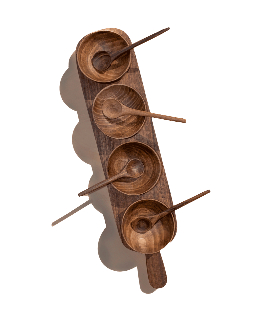 Four Condiment Serving Set