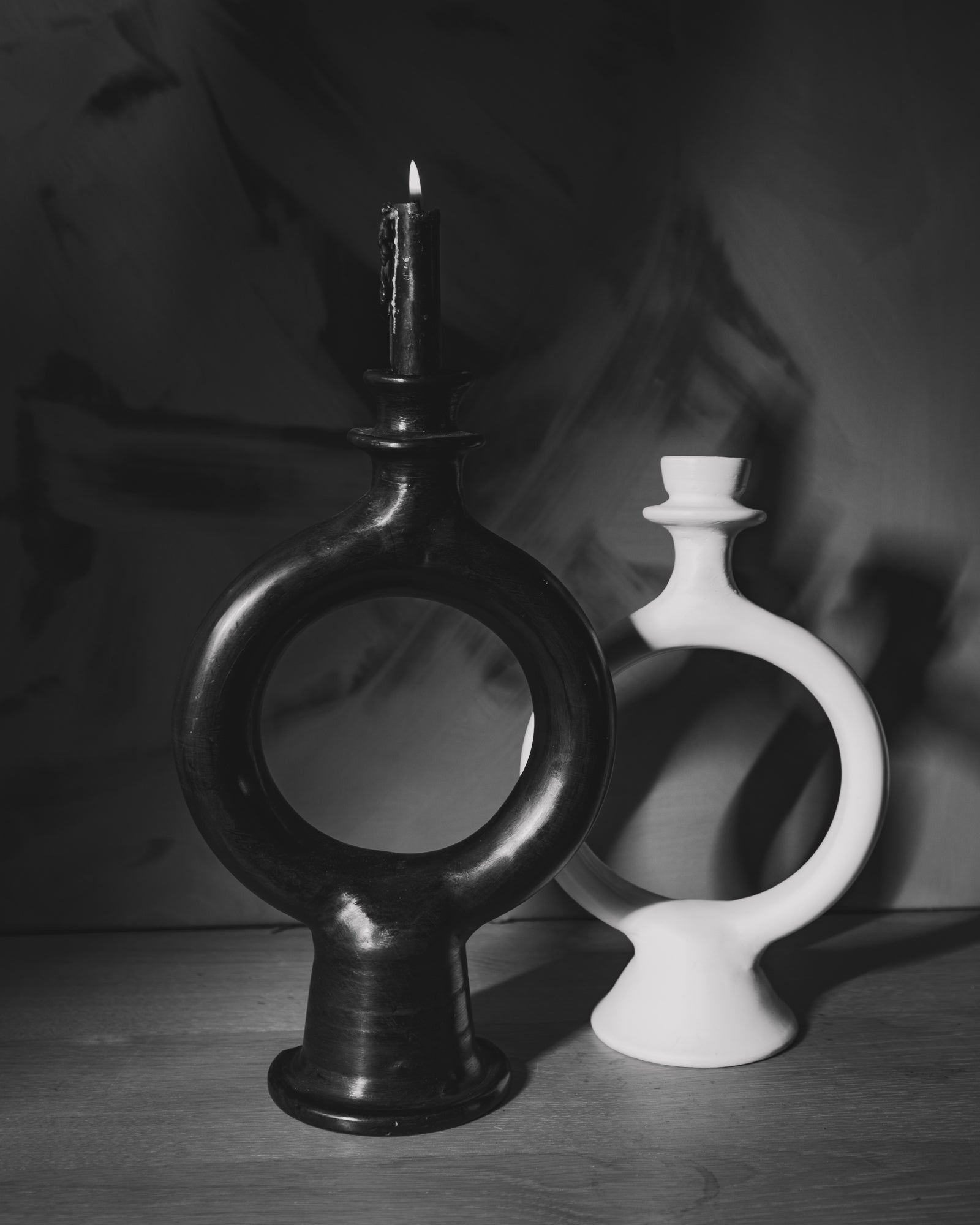 Moroccan Glazed Terracotta Candle Holder 2