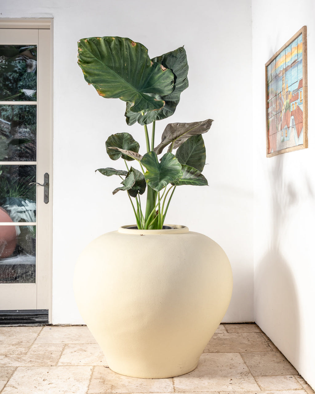 Grand Outdoor Resin Vessel