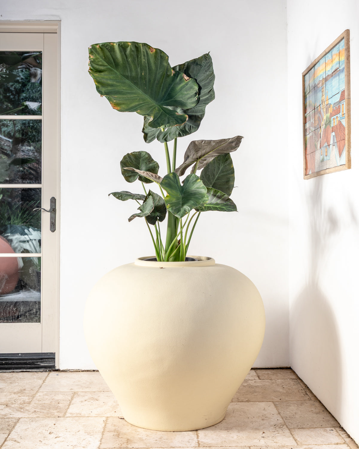 Grand Outdoor Resin Vessel