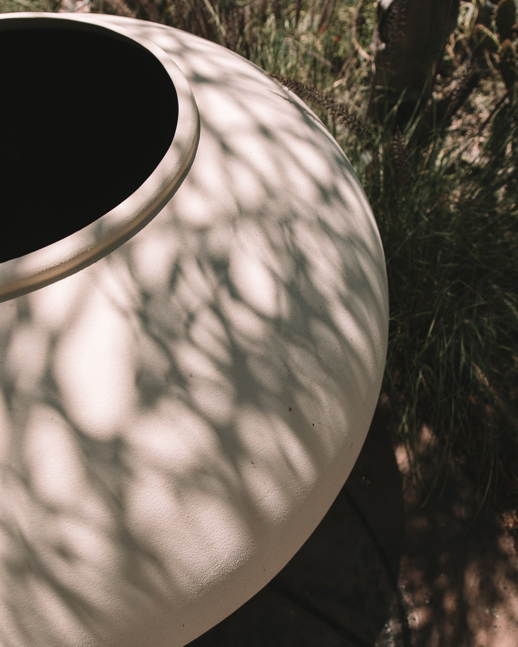 Grand Outdoor Resin Vessel