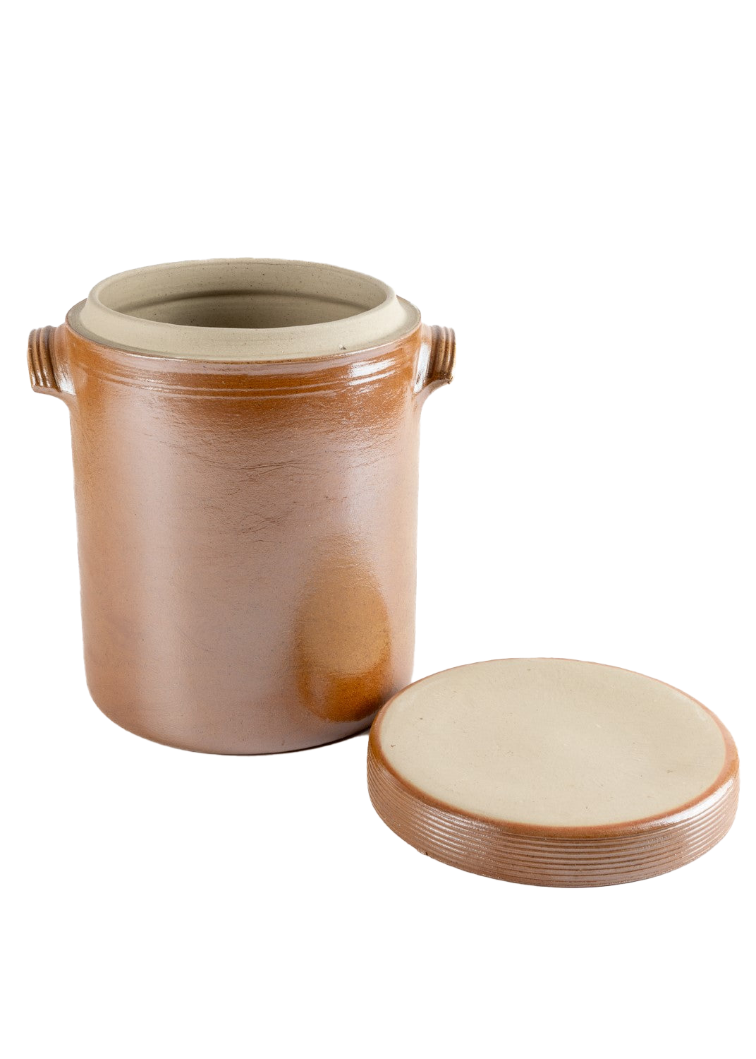 Vintage Bonny sur Loire Covered Jar