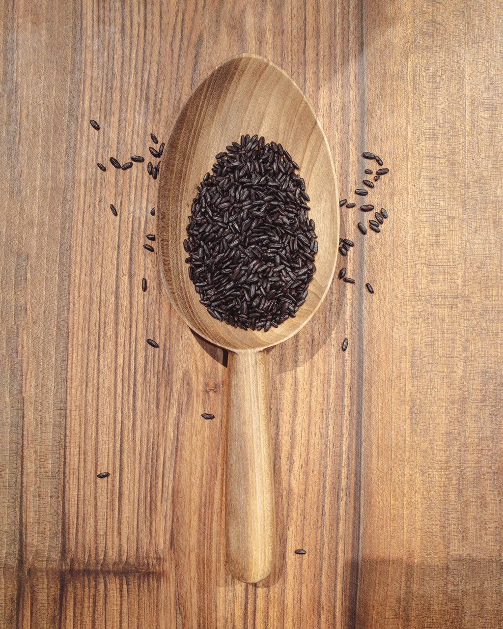 Walnut Scoop Spoon - Set of 2