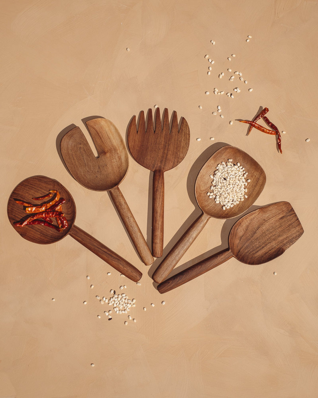 Walnut Spoon - Set of 5