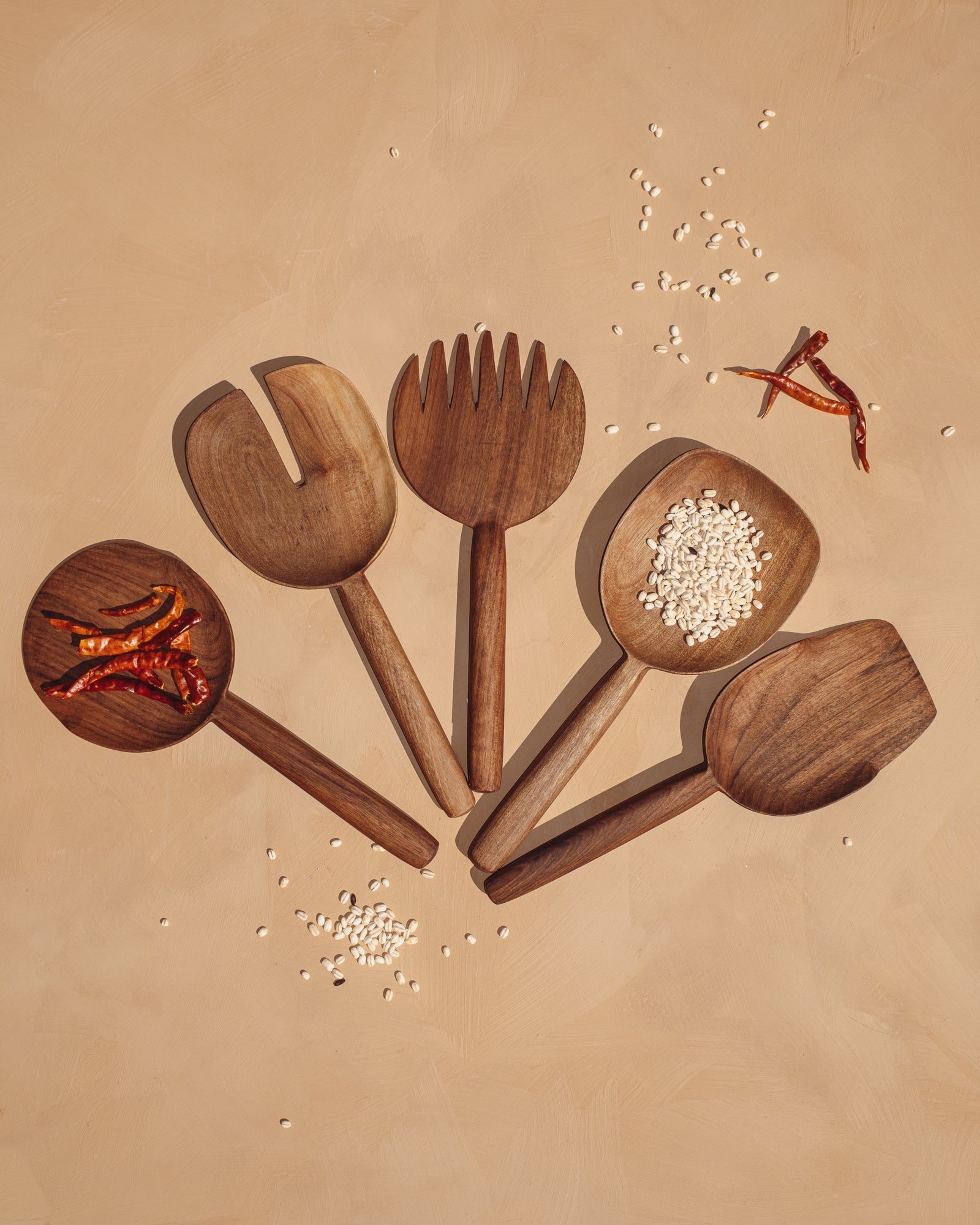Walnut Spoon - Set of 5