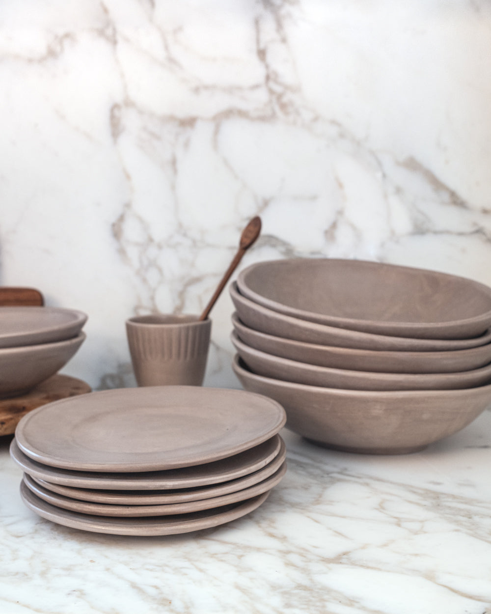 Earth Oval Pasta Bowl - Set of 4