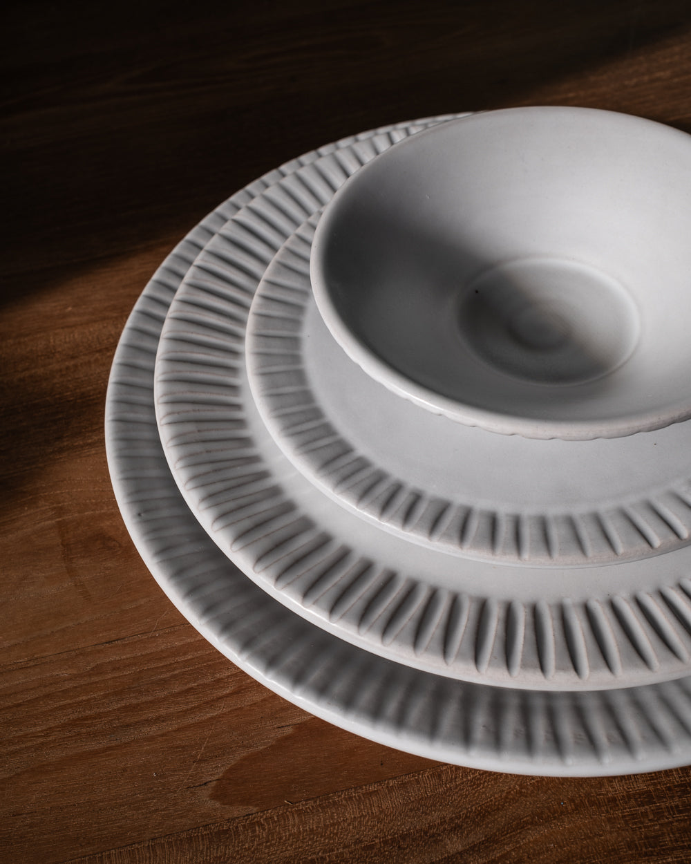 Cloud Lines Dinner Plate - Set of 4