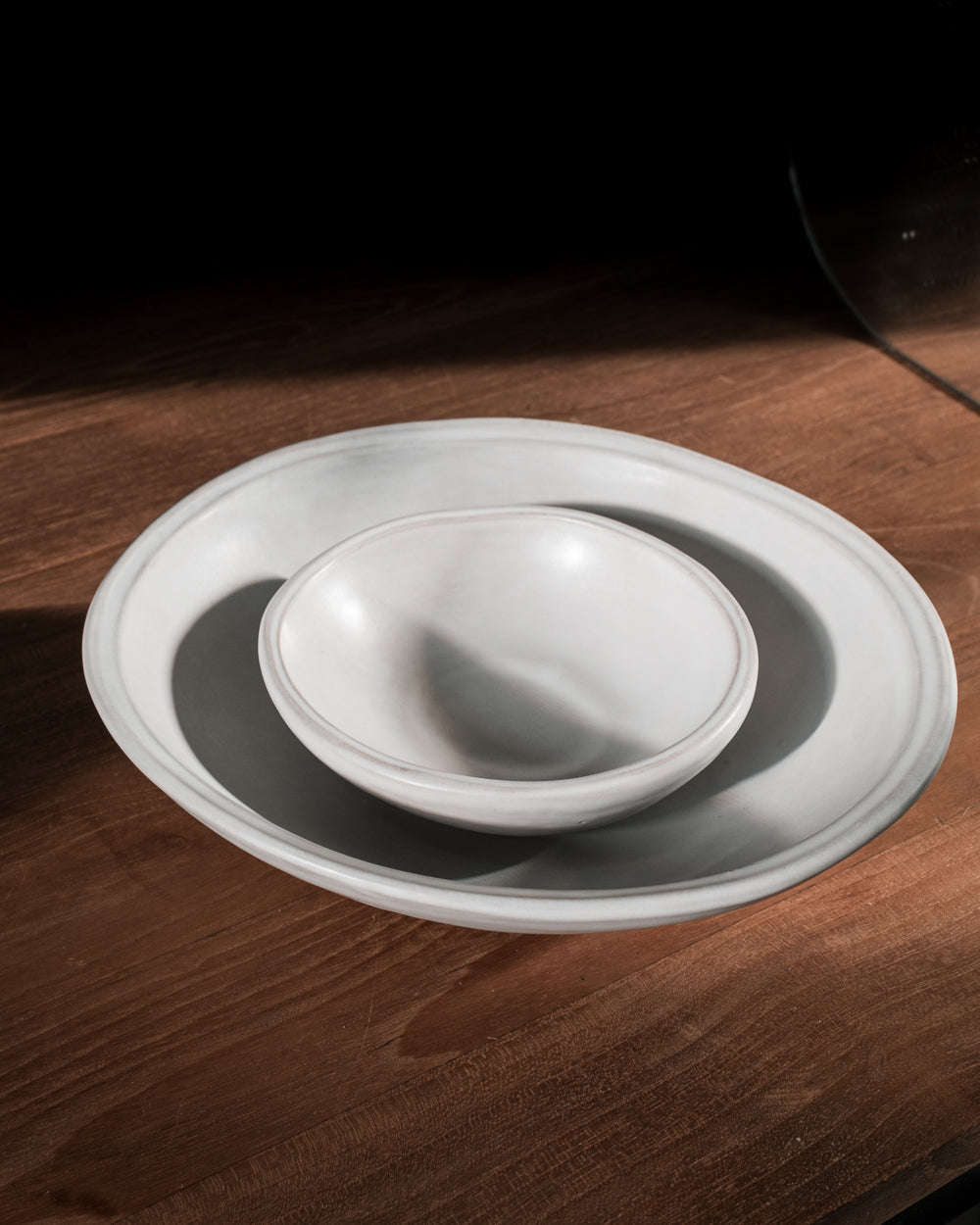 Cloud Oval Serving Bowl