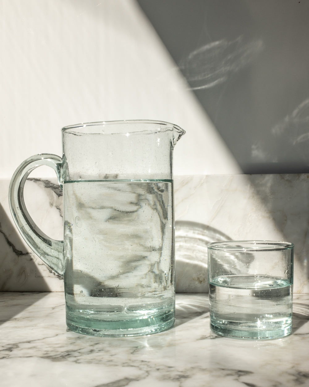 Kade Recycled Glass Pitcher