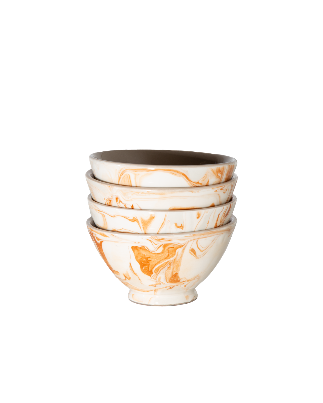 Marbled Terra Bowl - Set of 4