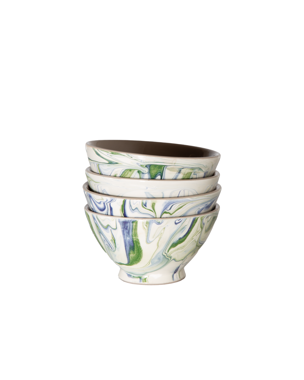 Marbled Ocean Bowl - Set of 4