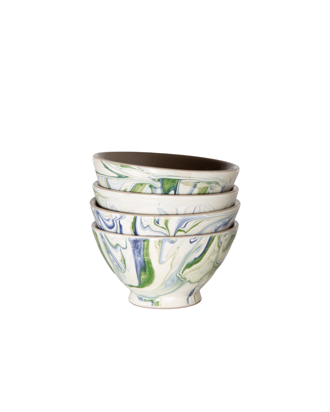 Marbled Ocean Bowl - Set of 4