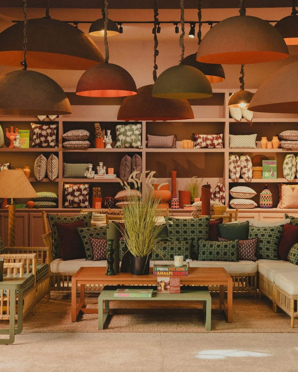 Outdoor Resin Demi Sphere Shade