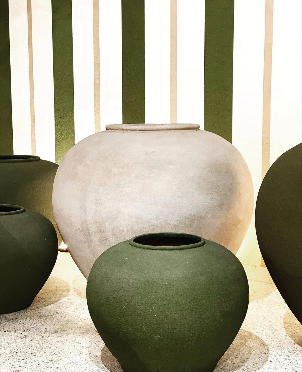 Grand Outdoor Resin Vessel