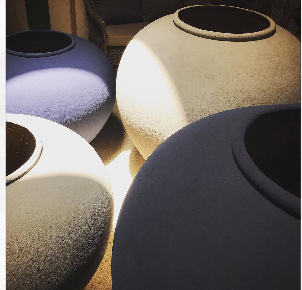 Grand Outdoor Resin Vessel