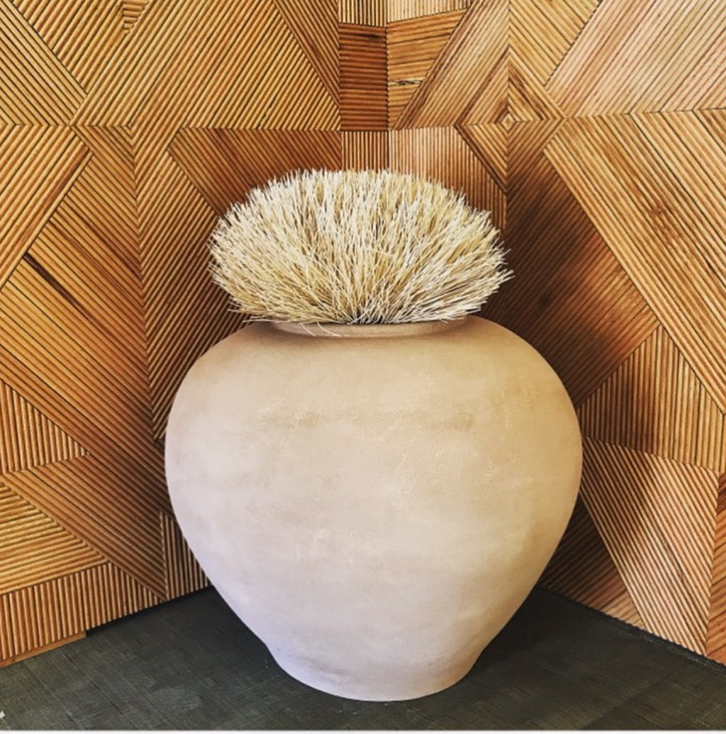 Grand Outdoor Resin Vessel