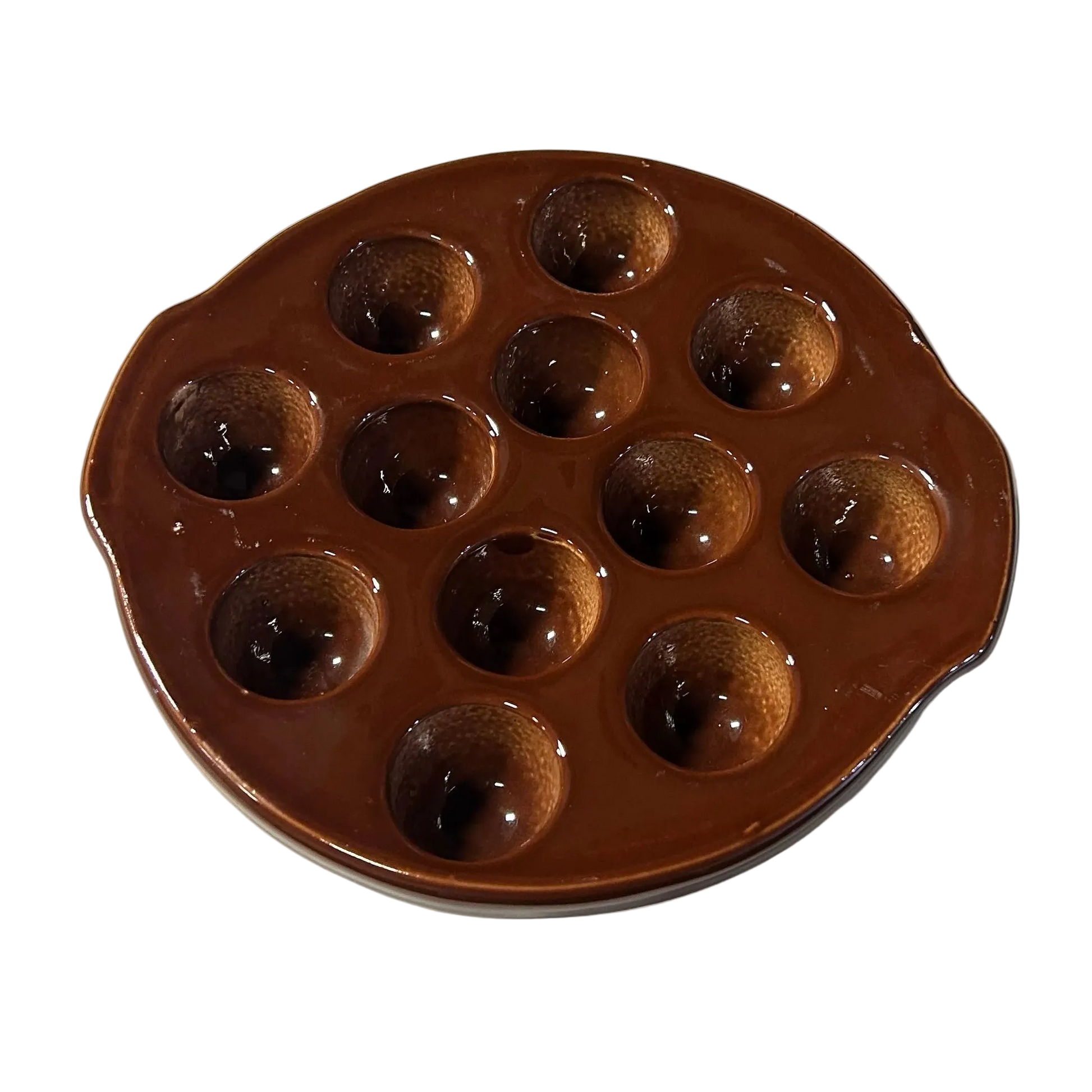 Vintage Snail Escargot Plate