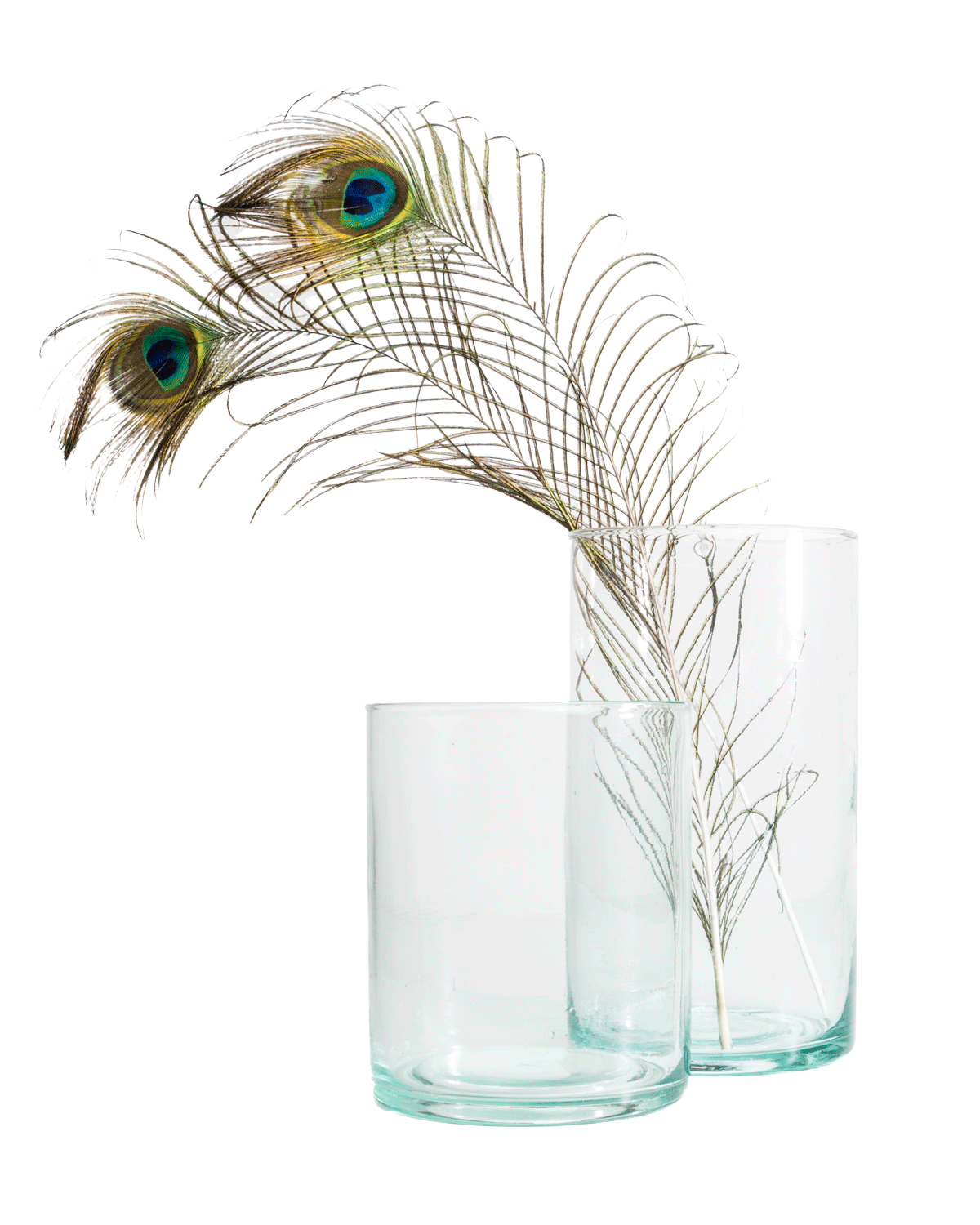 Kade Recycled Glass Hurricanes