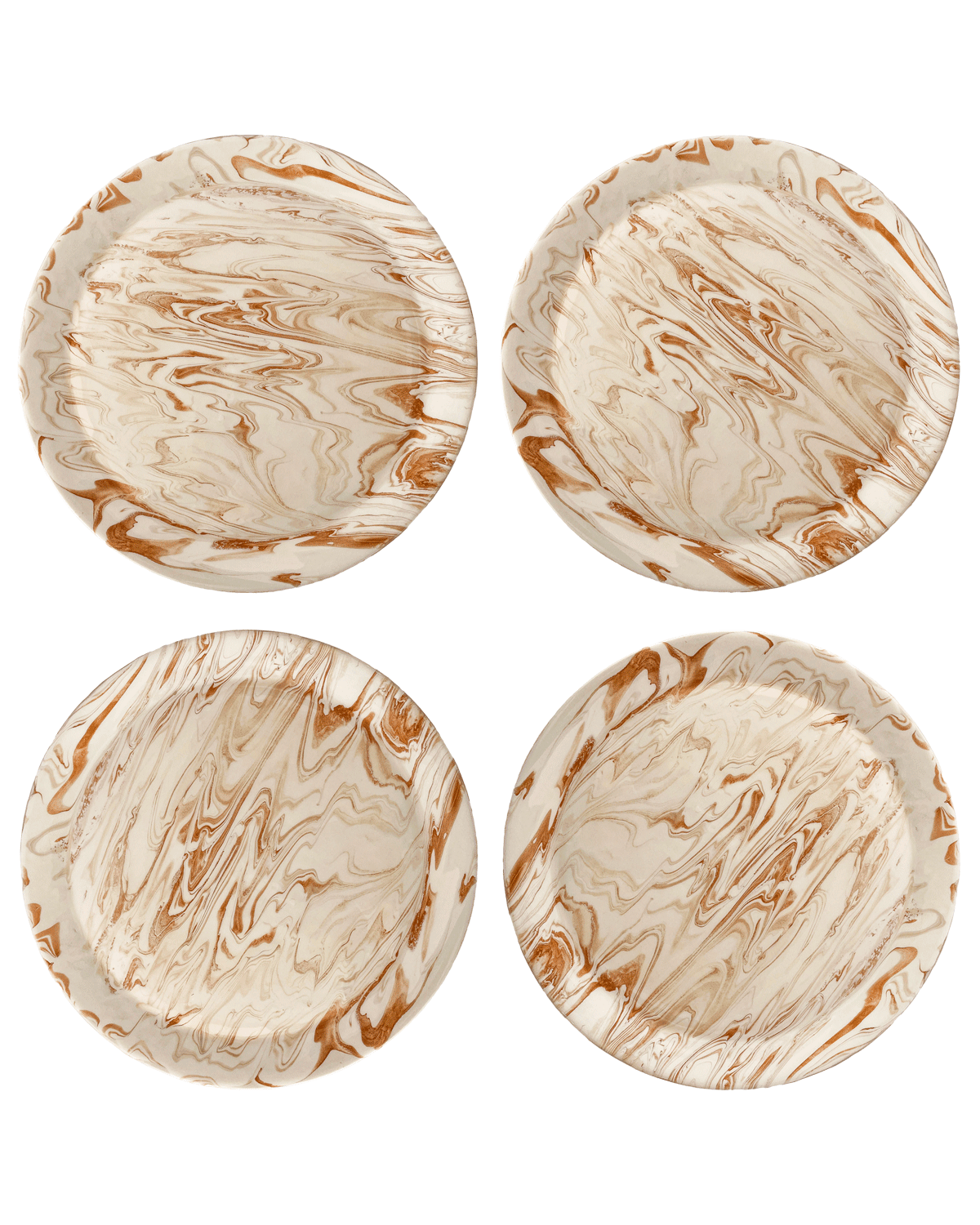 Marbled Terra Dinner Plate - Set of 4