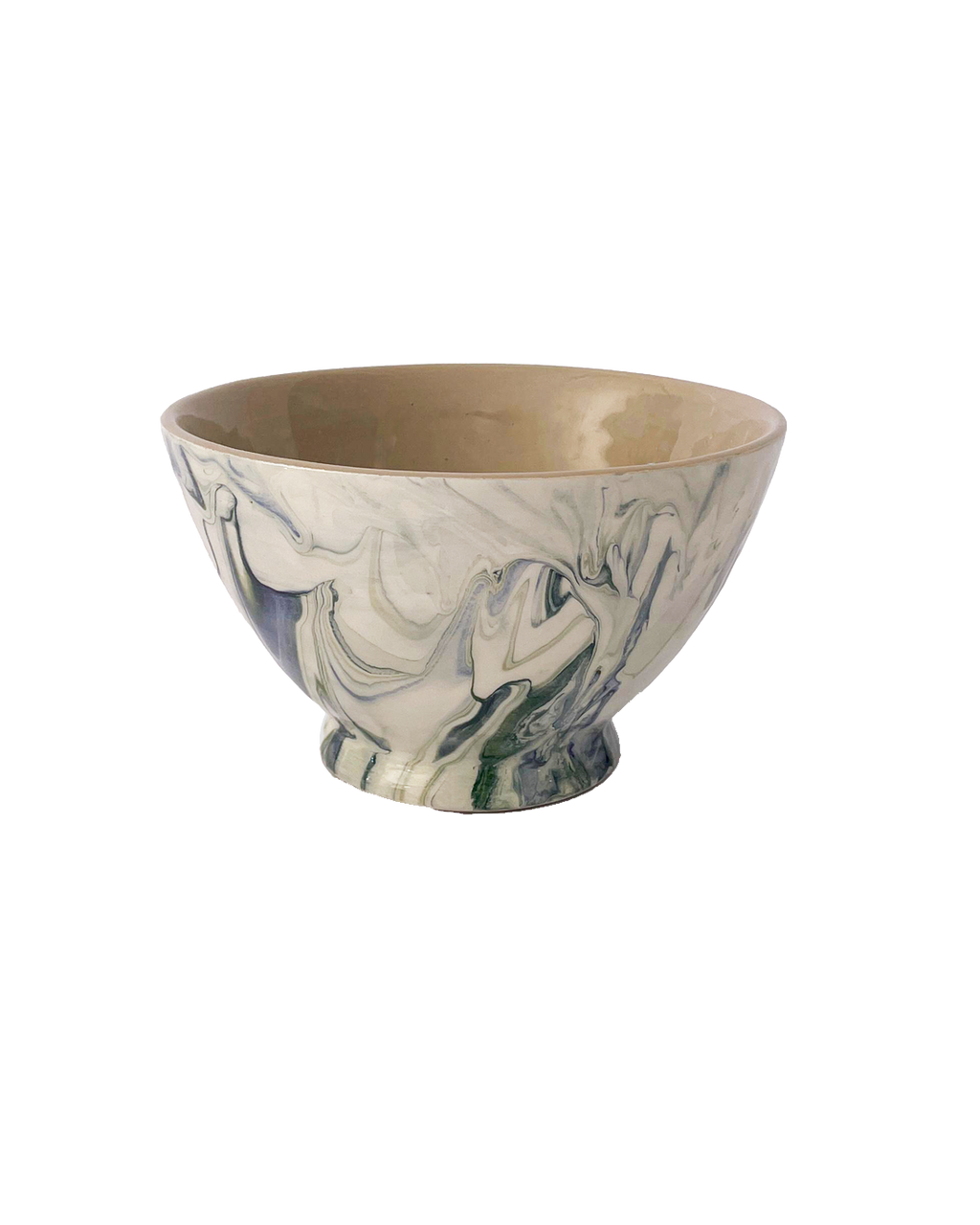 Marbled Ocean Ramen Bowl - Set of 4