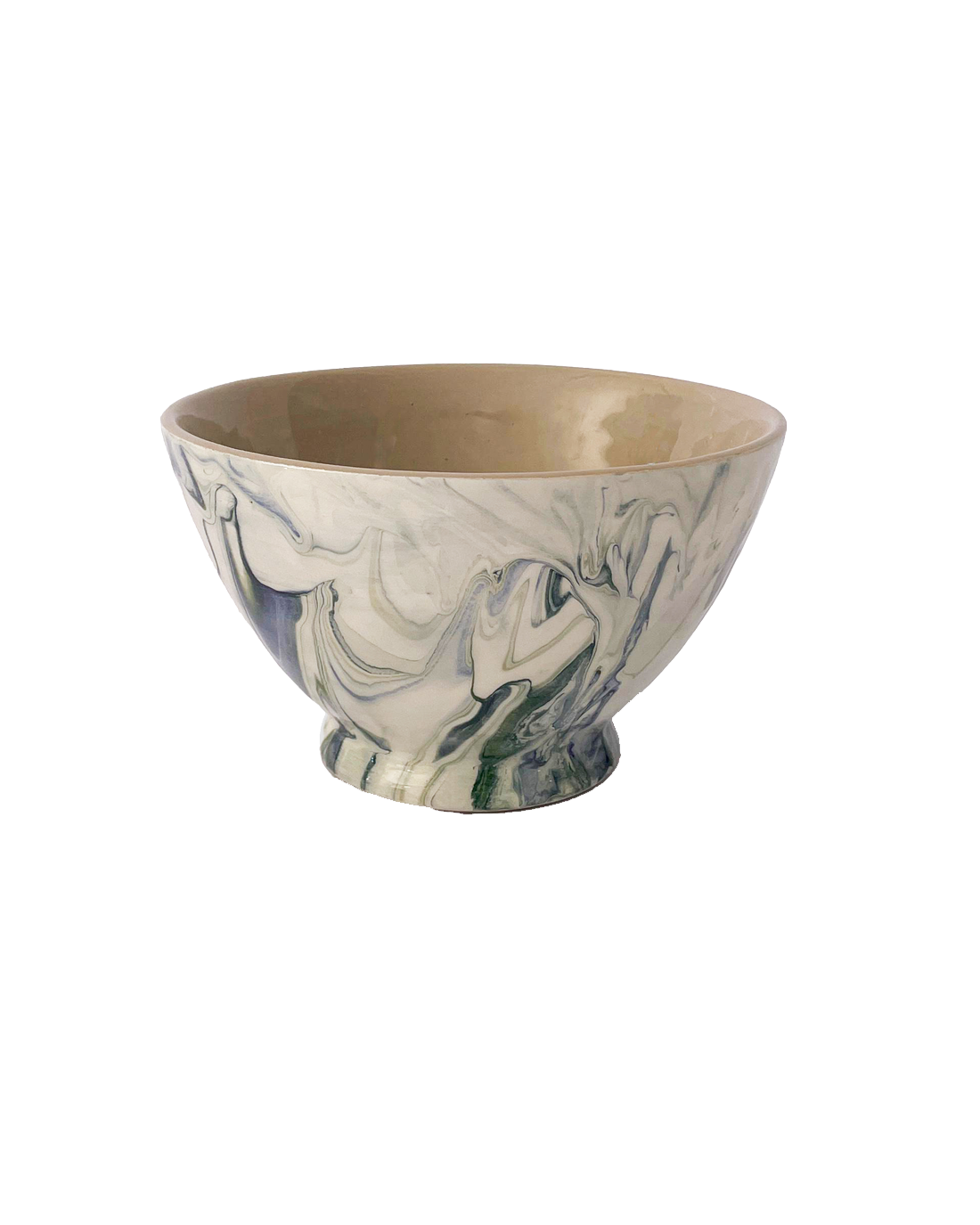 Marbled Ocean Ramen Bowl - Set of 4
