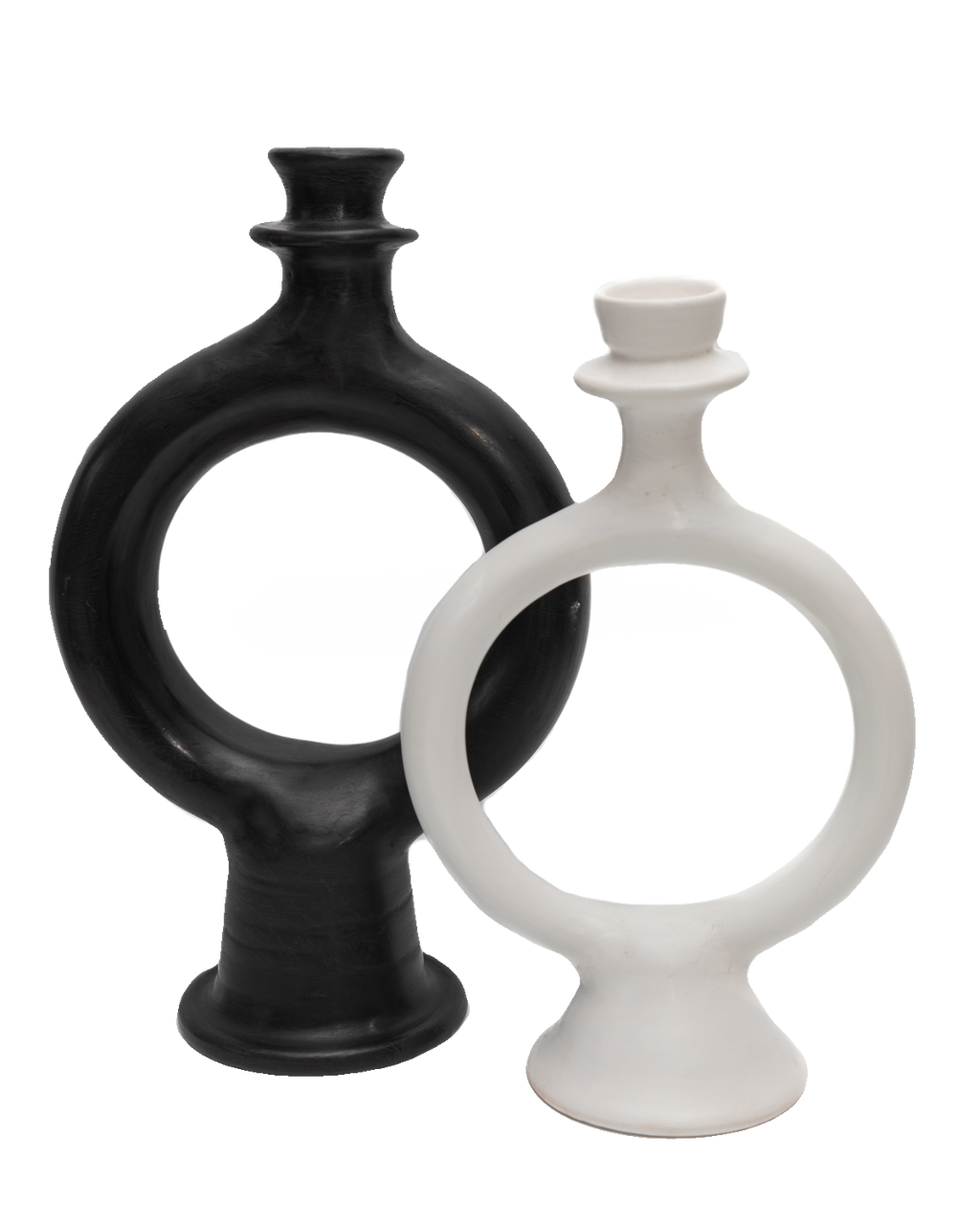 Moroccan Glazed Terracotta Candle Holder