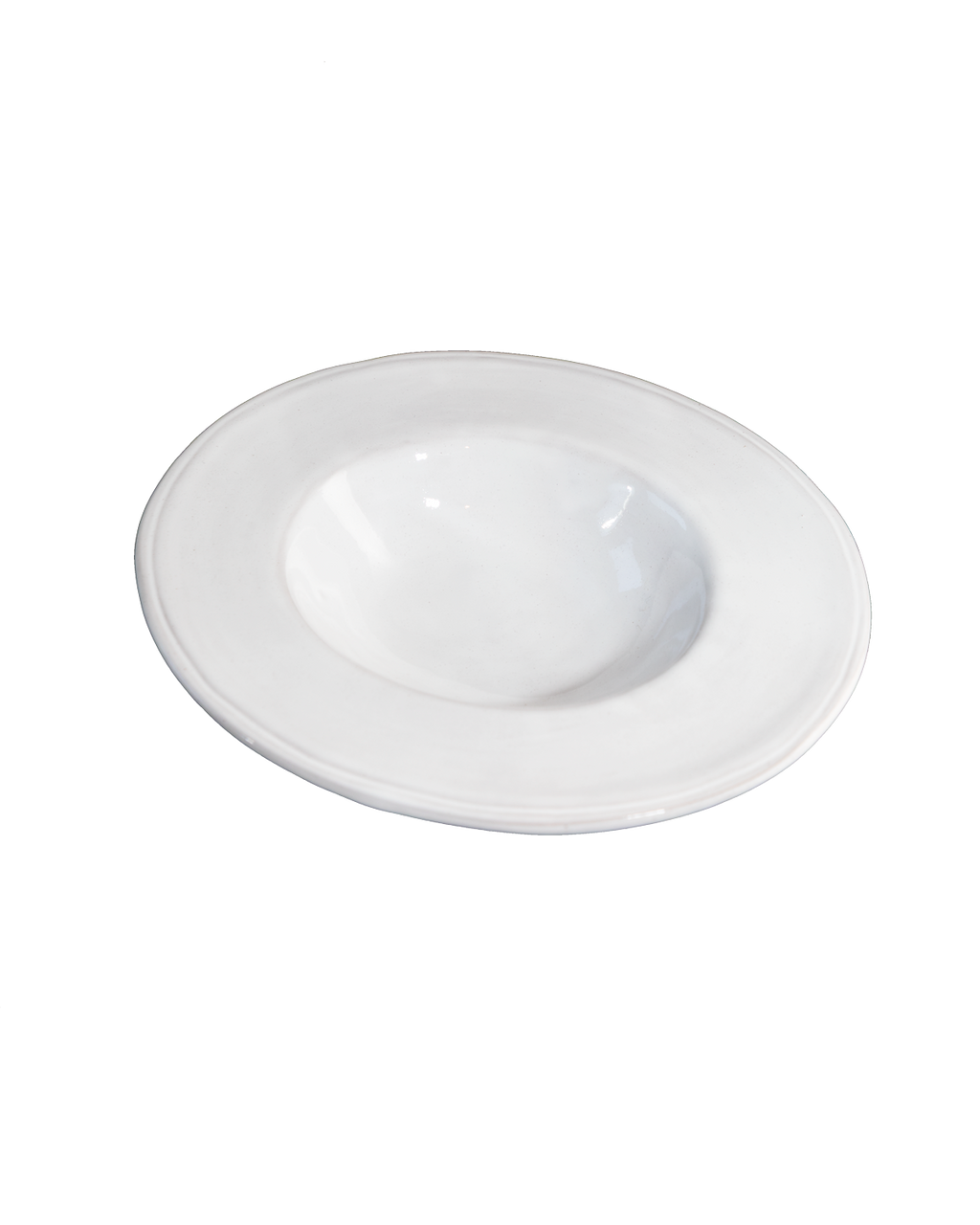 Milk White Ovals Bowl with Lip - Set of 4