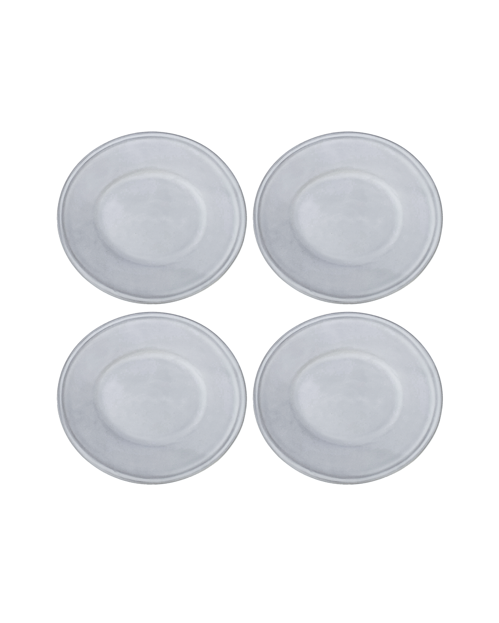 Cloud Oval Dessert Plate - Set of 4