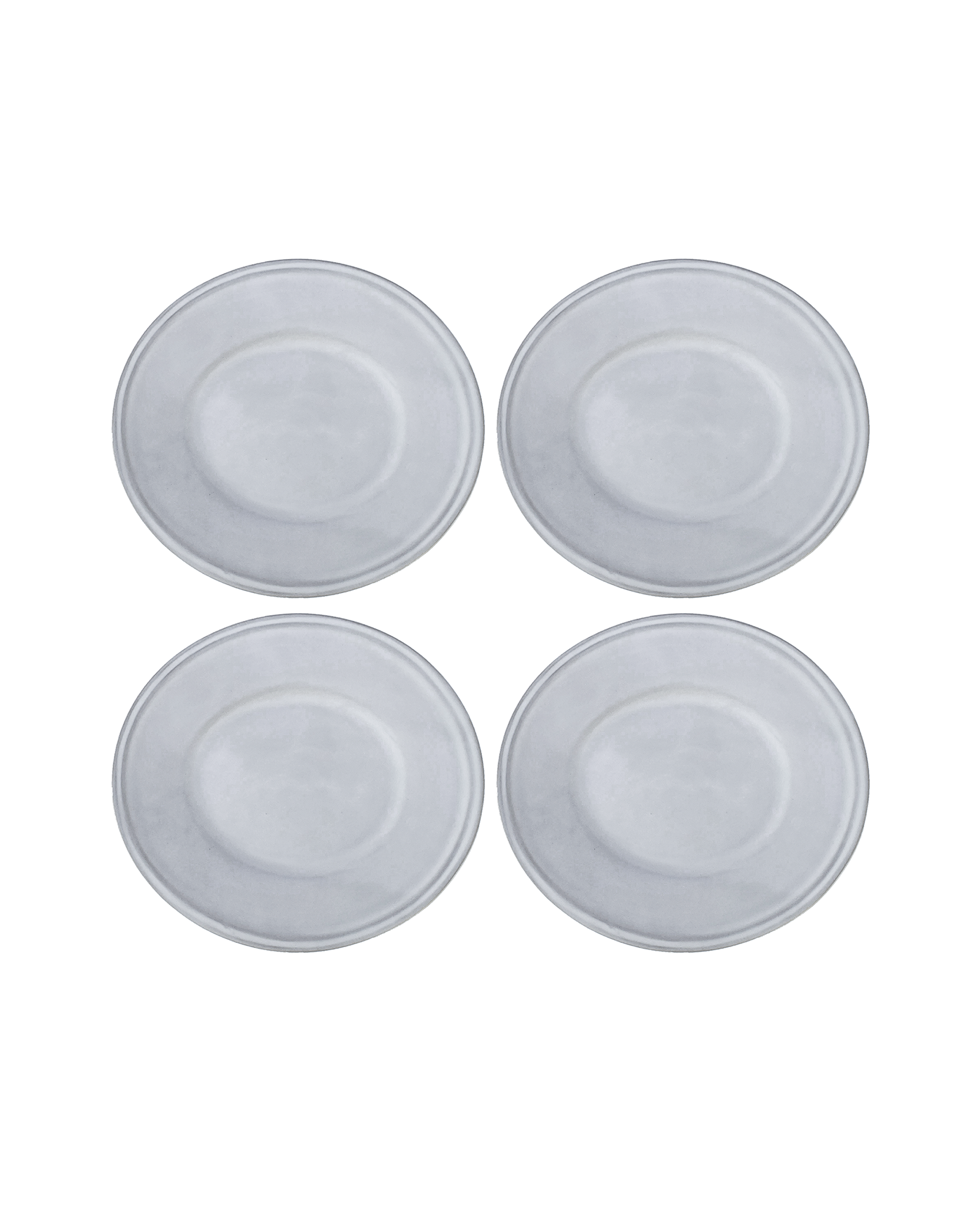 Cloud Oval Dessert Plate - Set of 4