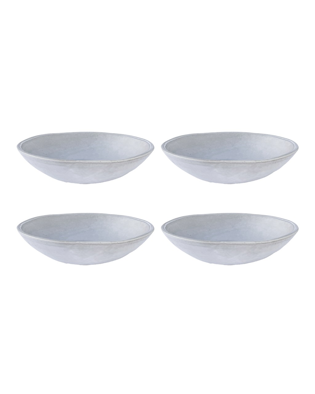 Cloud Oval Pasta Bowl - Set of 4