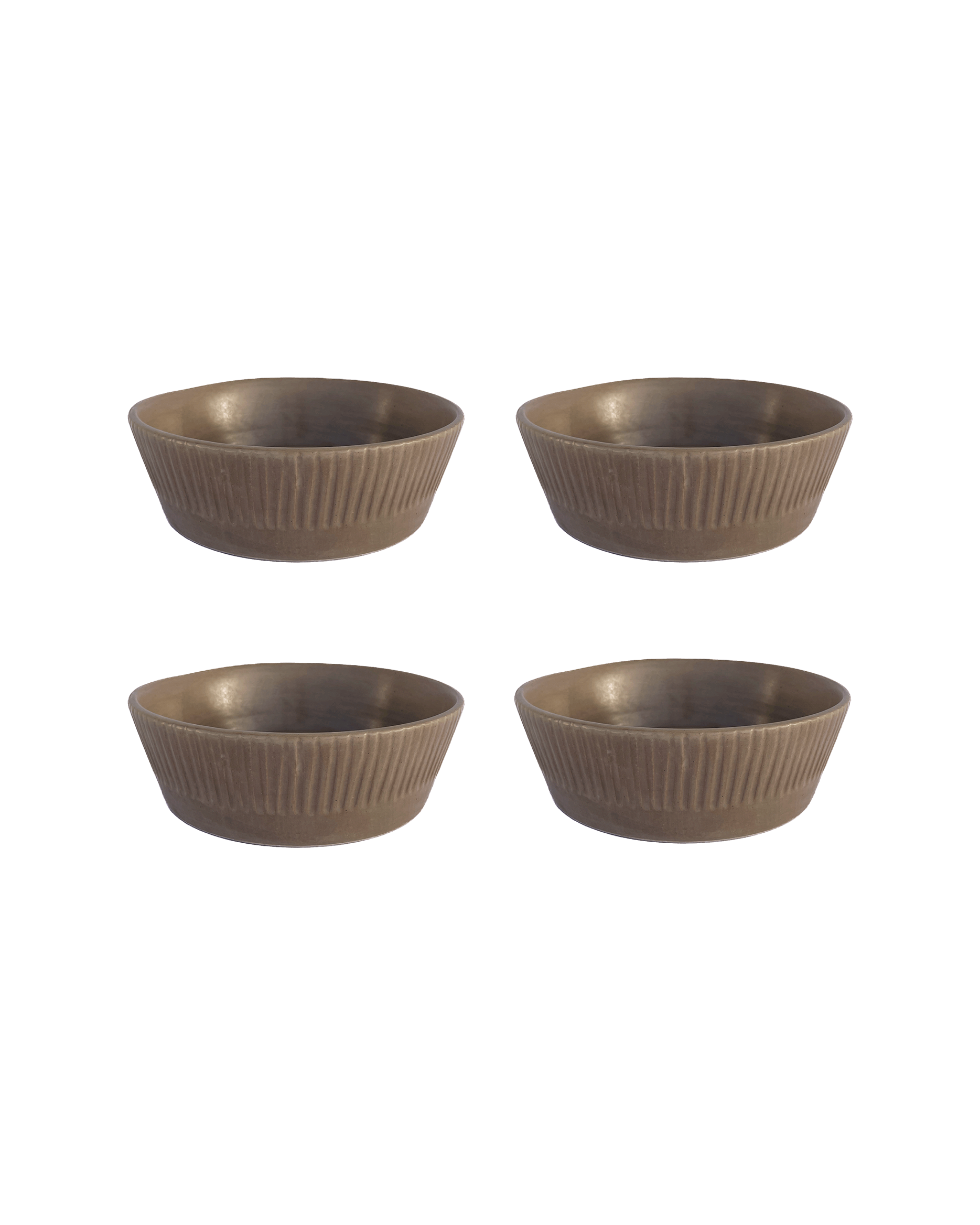 Earth Lines Pasta Bowl - Set of 4