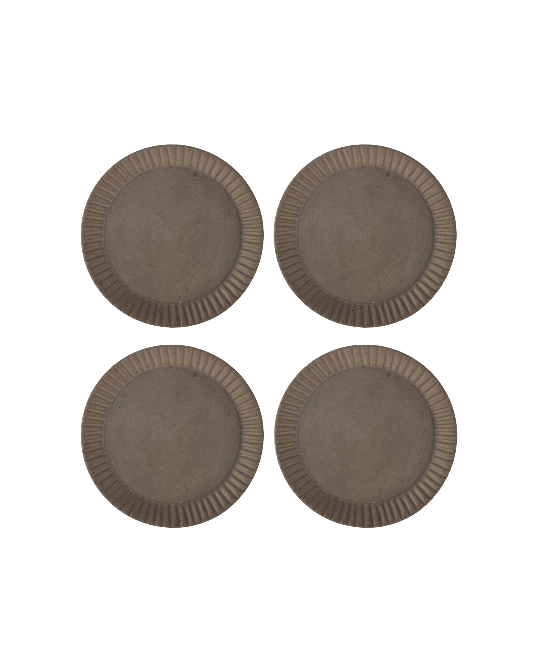 Earth Lines Salad Plate - Set of 4