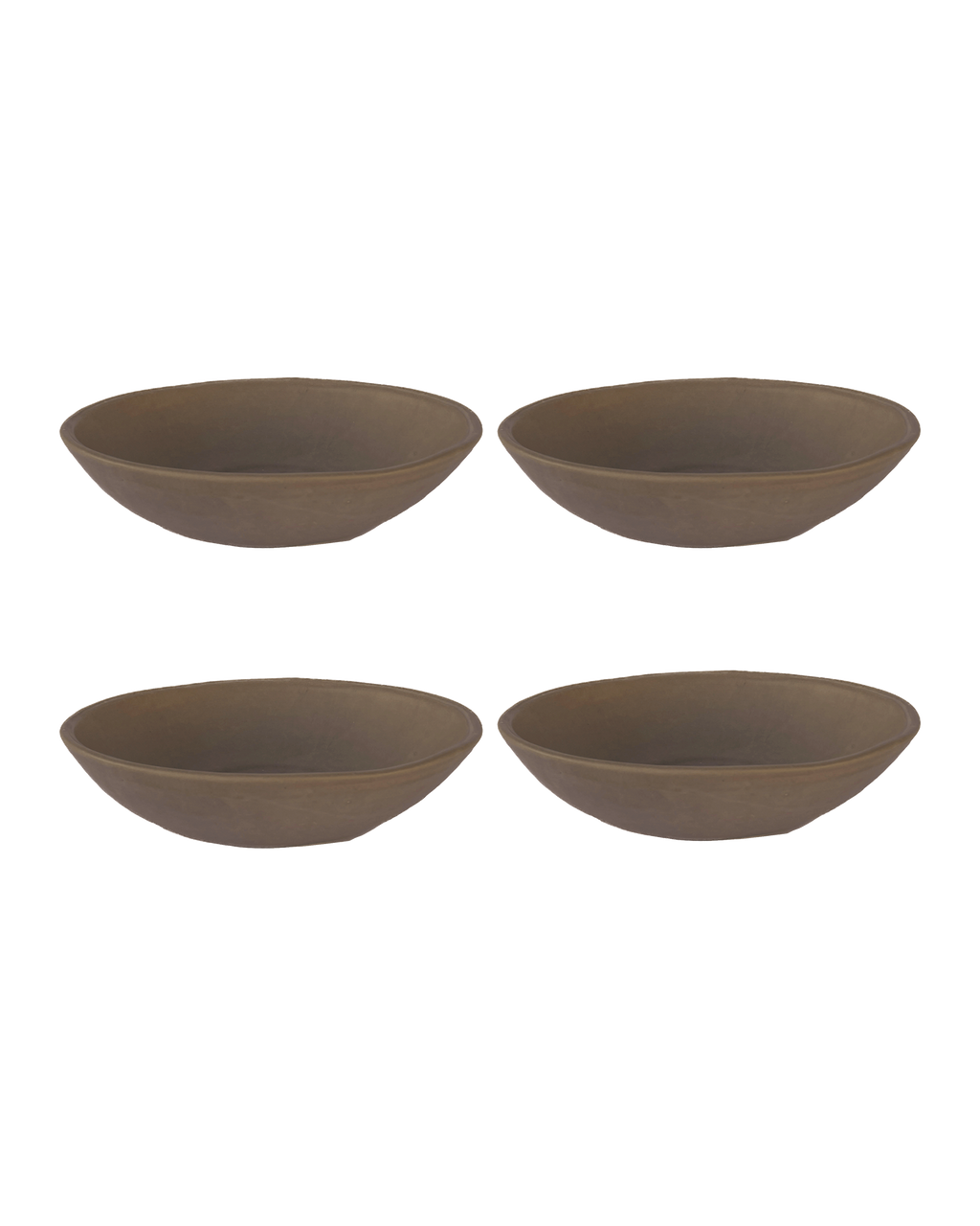 Earth Oval Pasta Bowl - Set of 4