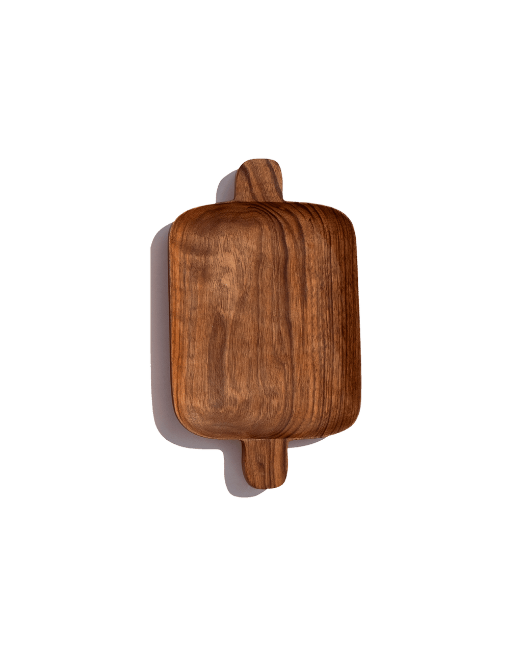 Walnut Double Handed Tray