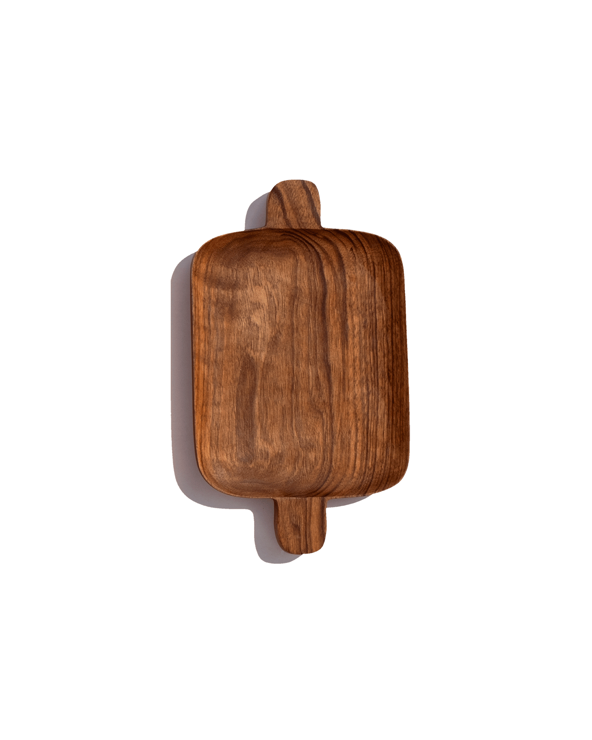 Walnut Double Handed Tray