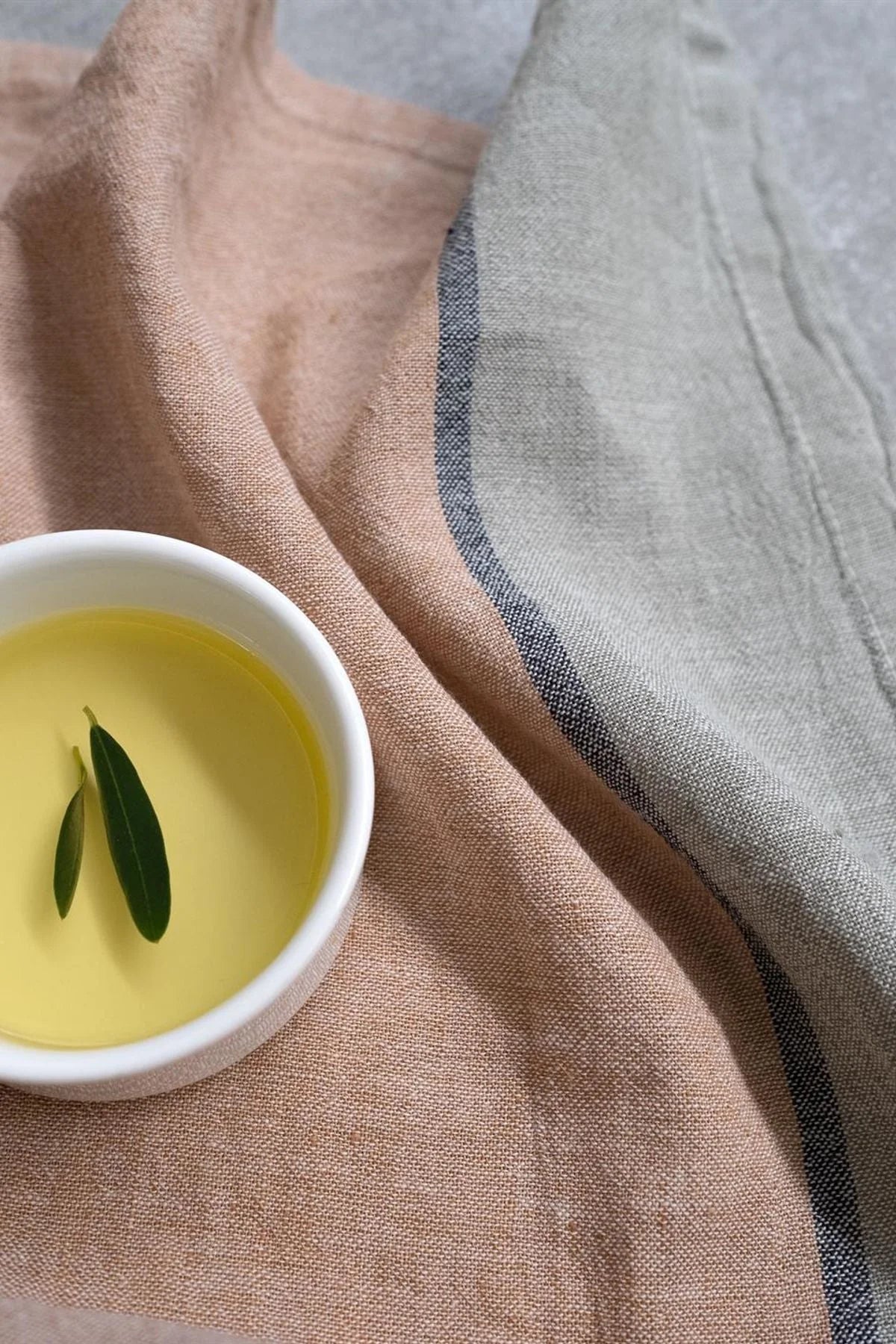 Mandarin Kitchen Towel in Indian Tan-Khaki