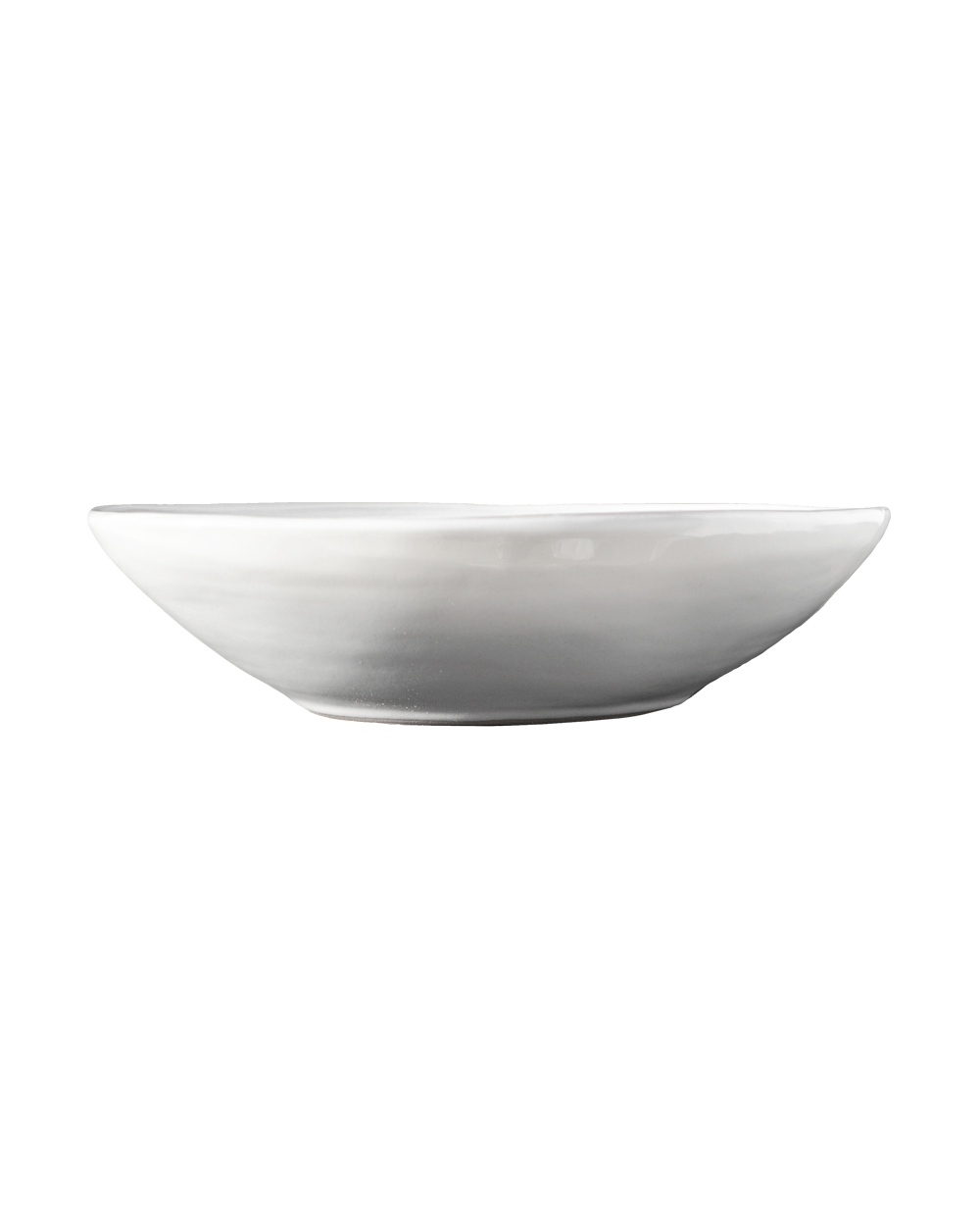 Large Oval Serving Bowl in Milk White