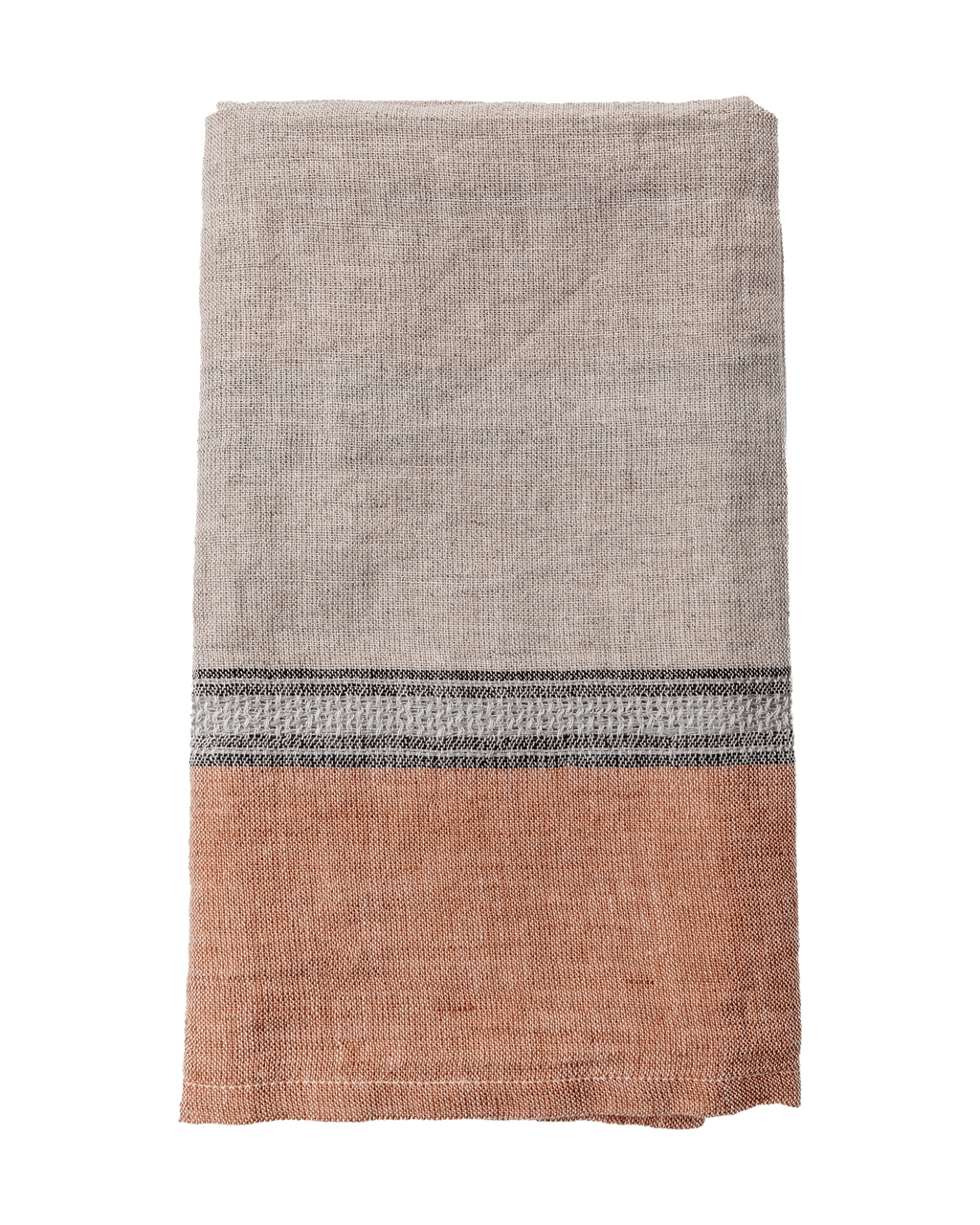 Linen Kitchen Towel in Natural-Indian Tan