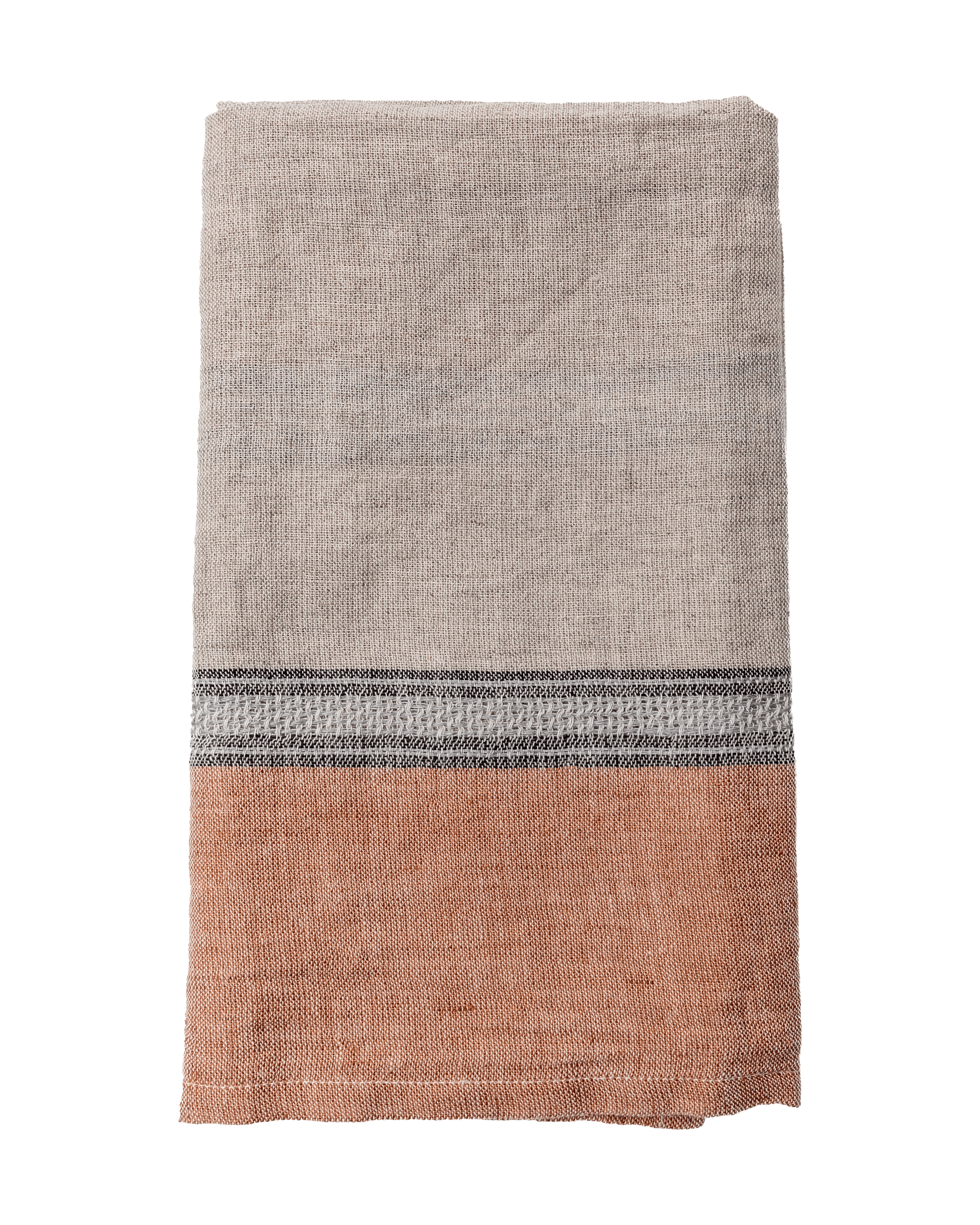 Linen Kitchen Towel in Natural-Indian Tan